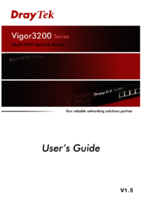 To view the document Draytek VIGOR3200 User's Guide